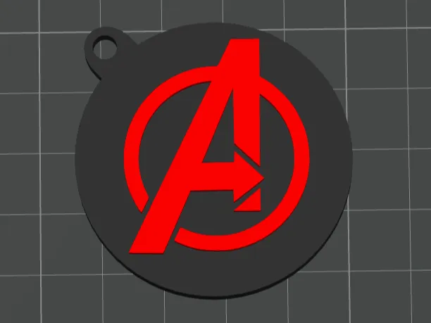 Avengers Logo Keychain