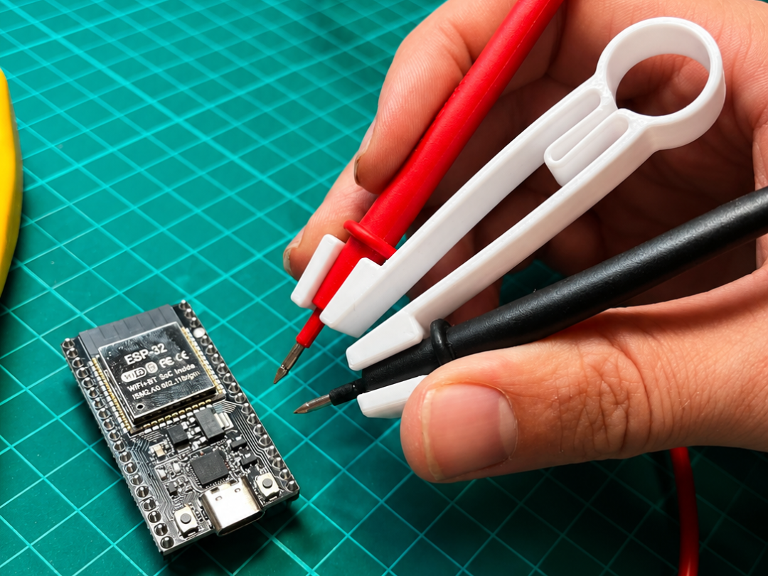 One-Hand Multimeter Probe Holder