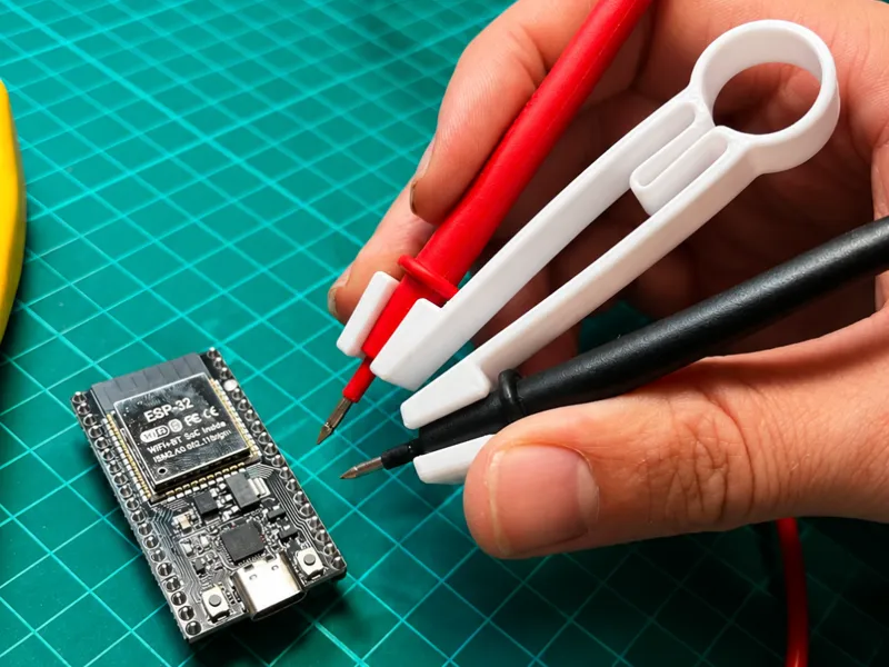 One-Hand Multimeter Probe Holder