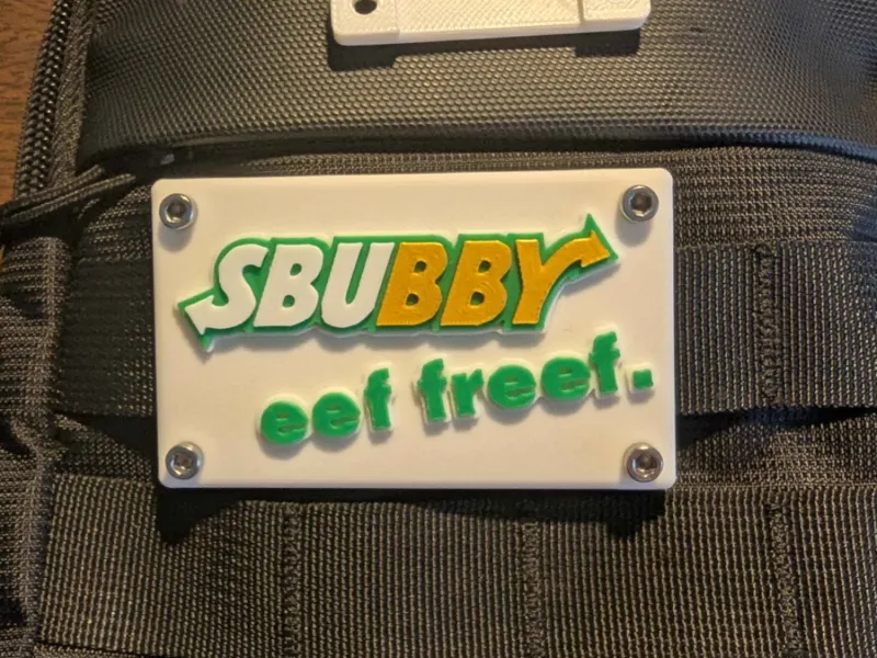 Molle Patch: Sbubby