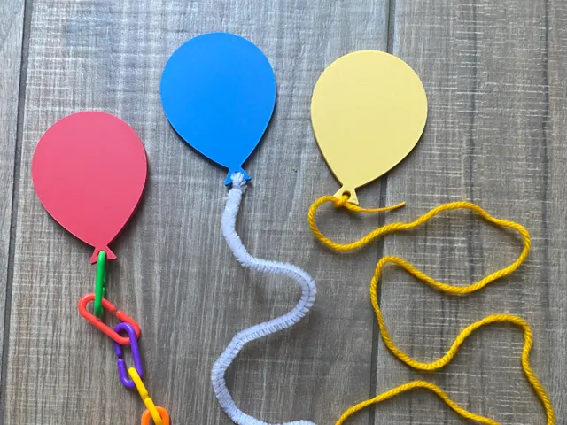 Ballon om te rijgen