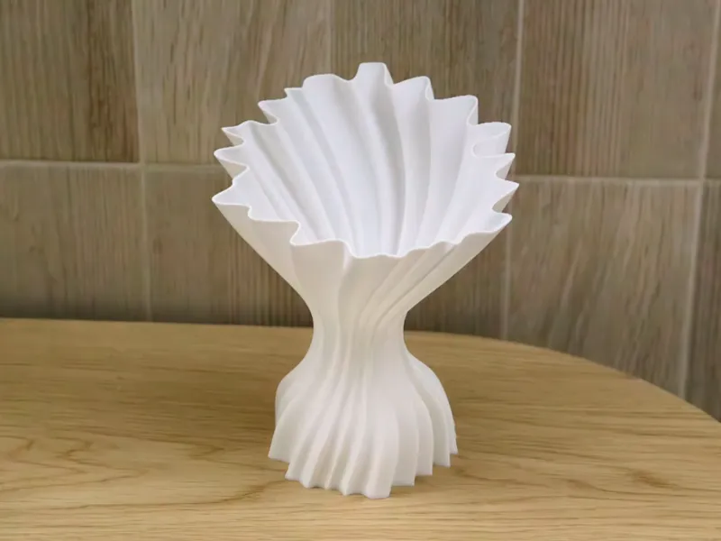 Bouquet Paper Style - 3D Printed Wrapper Vase V.2
