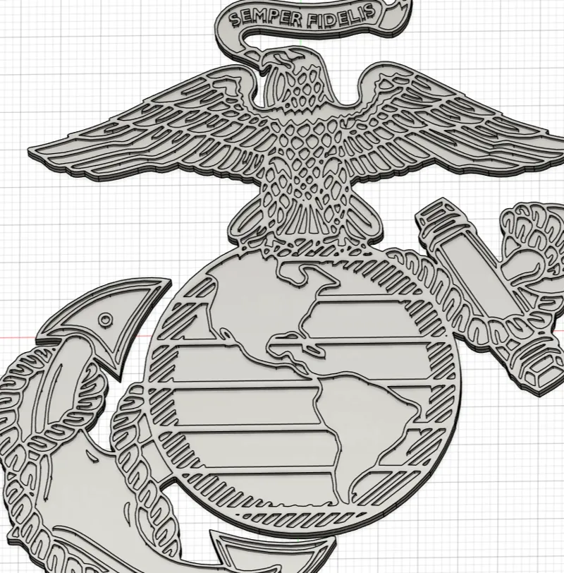 USMC, Marine Corps EGA Plaque 