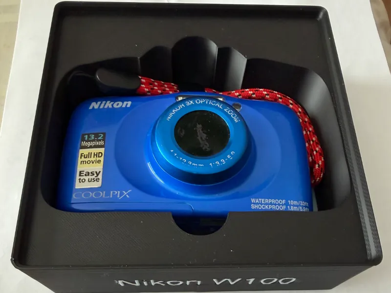 Nikon W100 gridfinity stackable