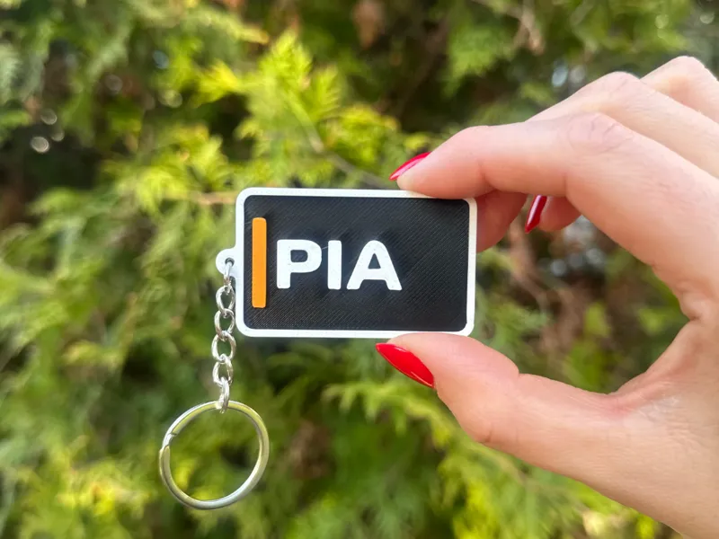 F1 Driver keychain