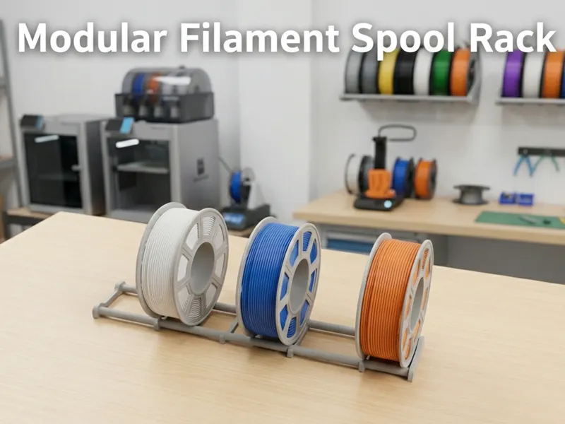 modular filament storage - 10 rolls - Ikea shelf