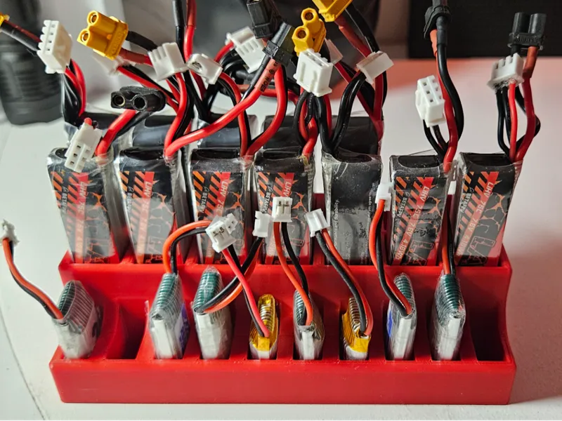 LiPo organizer-lava 2s & tattu 3s 550 (pavo20pro)