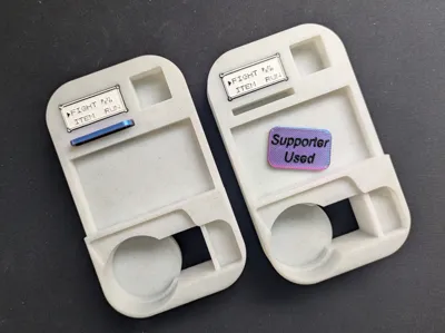 Tincert with customizable marker