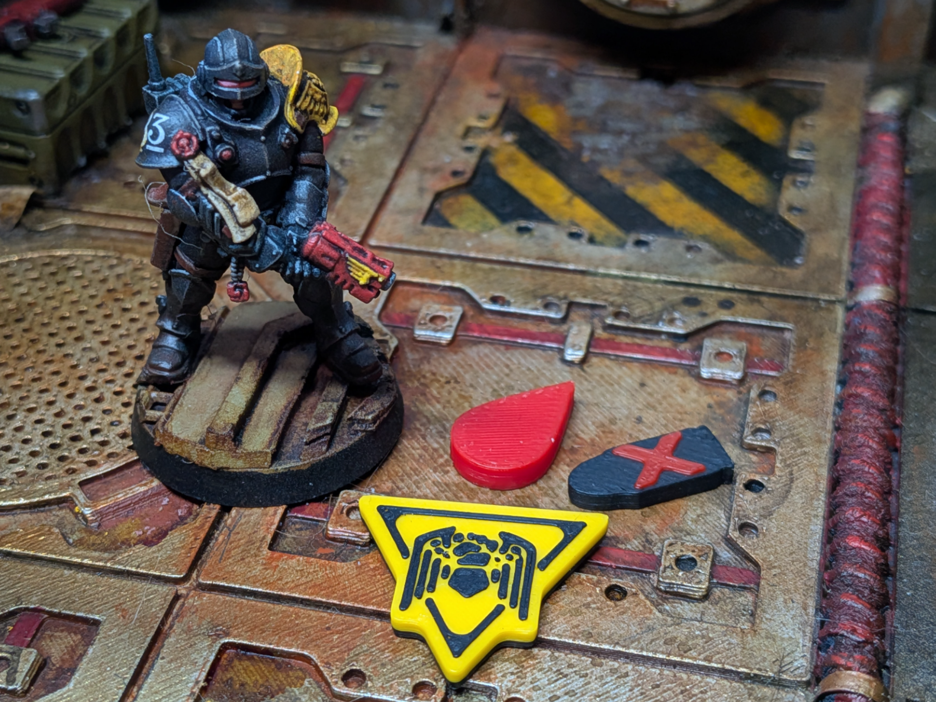 Token Set for use with Necromunda Wargame