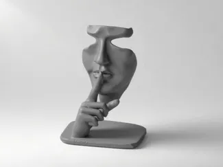 keep quiet