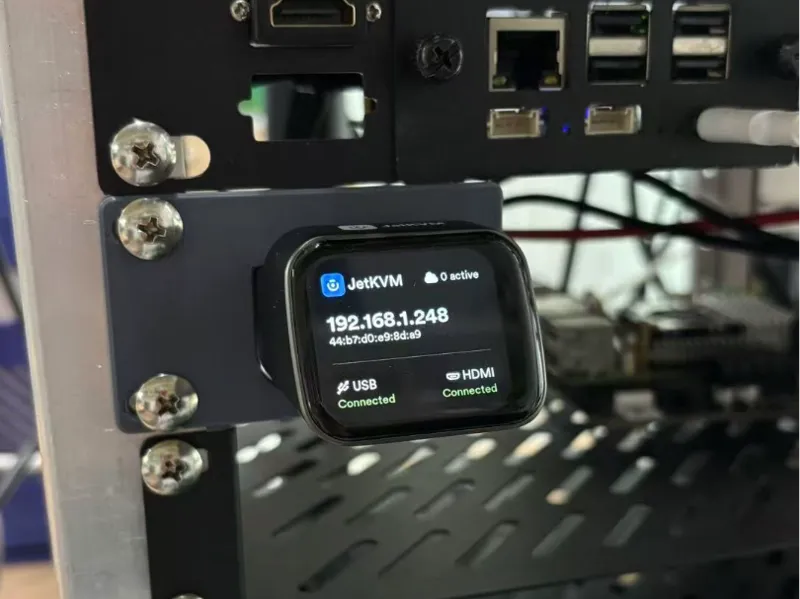 1U mount for JetKVM
