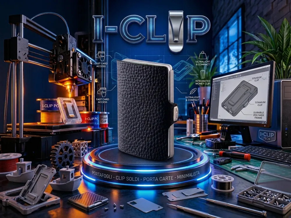 I-CLIP Wallet - Free 3D Print Model - MakerWorld