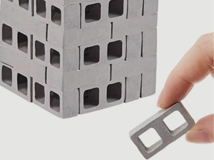 Miniature bricks 1/10 scale