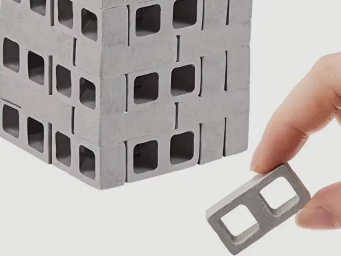 Miniature bricks 1/10 scale