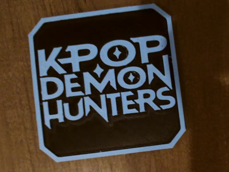 KPop Demon Hunters Coaster