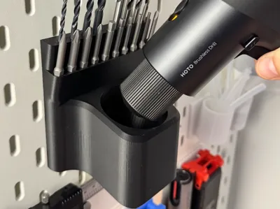 Hoto Drill mount for Ikea Skadis pegboard