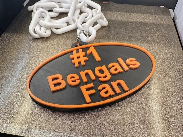 #1 Bengals Fan Necklace