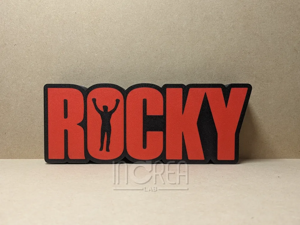 Rocky Balboa Lightbox LED Lamp by InCrea Lab - MakerWorld