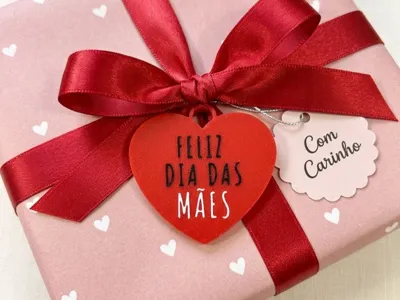 Happy Mother's Day Heart Pendant