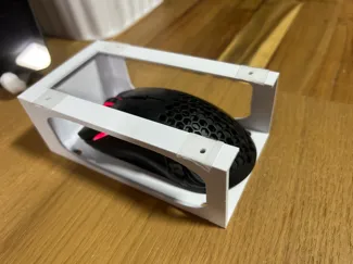 Under desk mouse holder