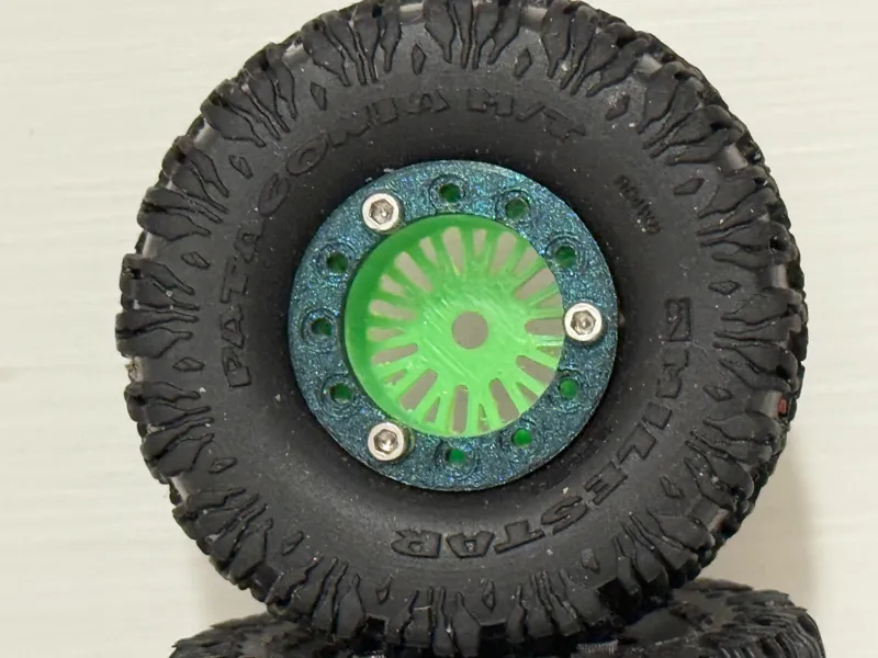 Scx30 bead lock wheels multispoke