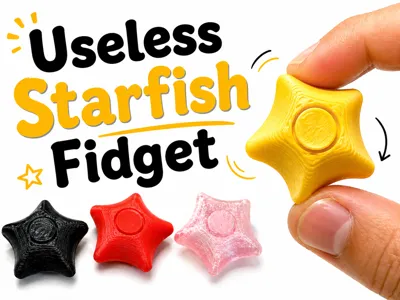 Useless Starfish Fidget 4g