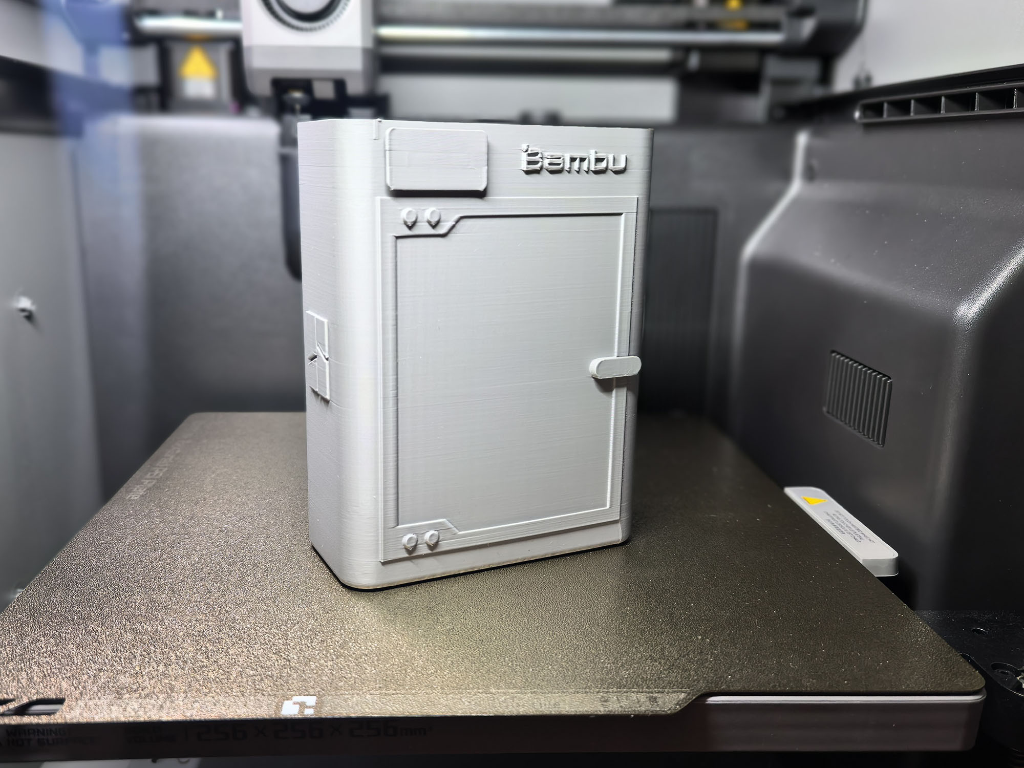 Miniatura 4 do modelo 3D X2D/P2S废料盒（兼容外排风扇）