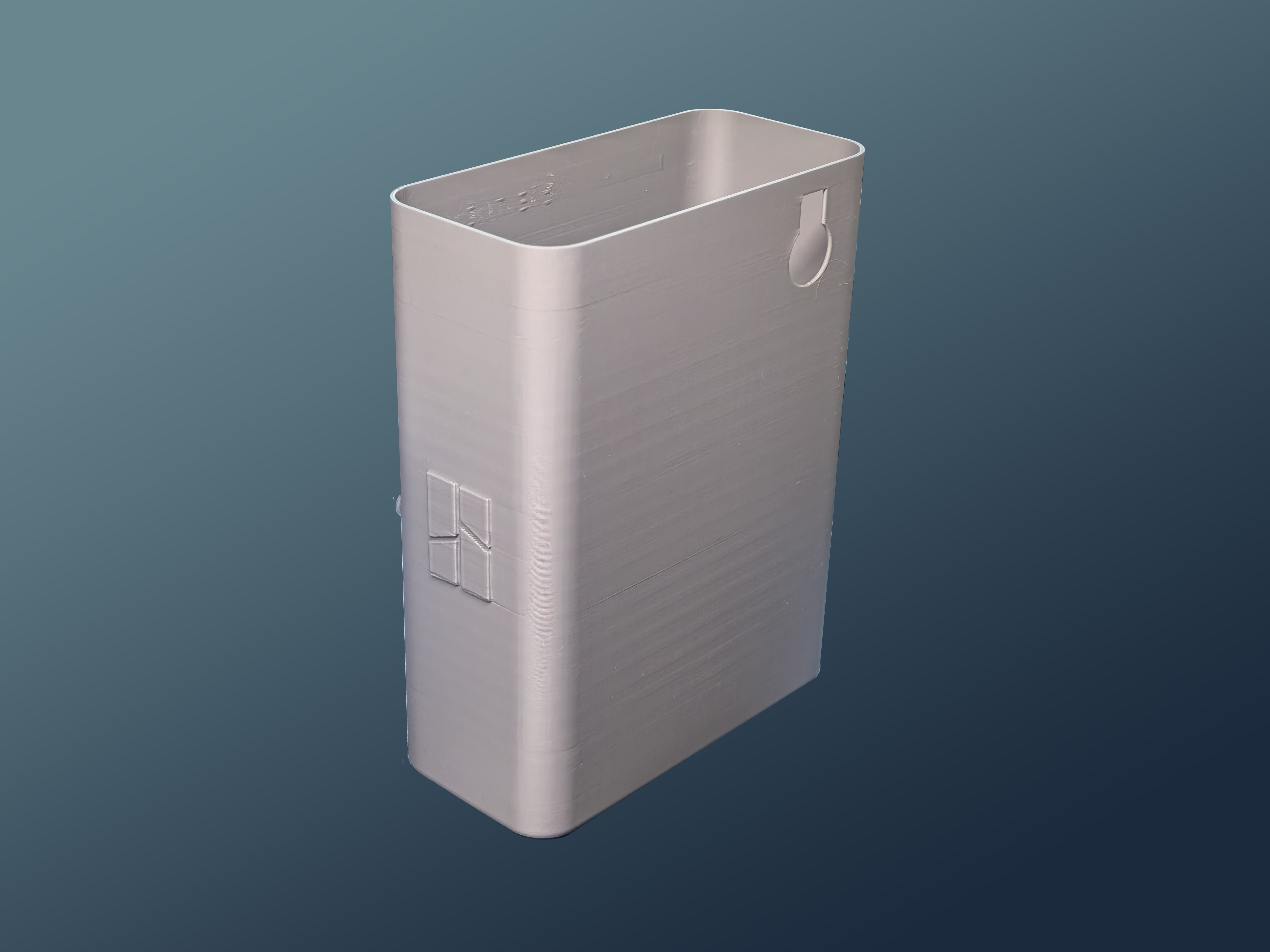 X2D/P2S Poop Bin (Compatible with External Exhaust Fan) - Free 3D