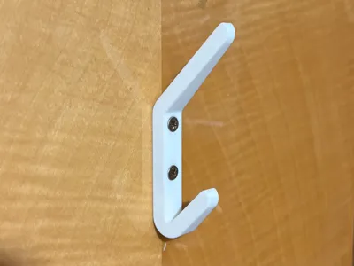 Parametric double wall hook
