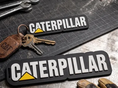 Caterpillar V2 Keychain (CAT)