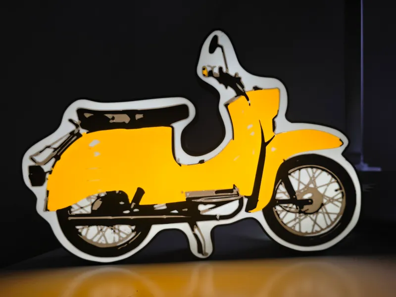 Simson Schwalbe Lichtbox