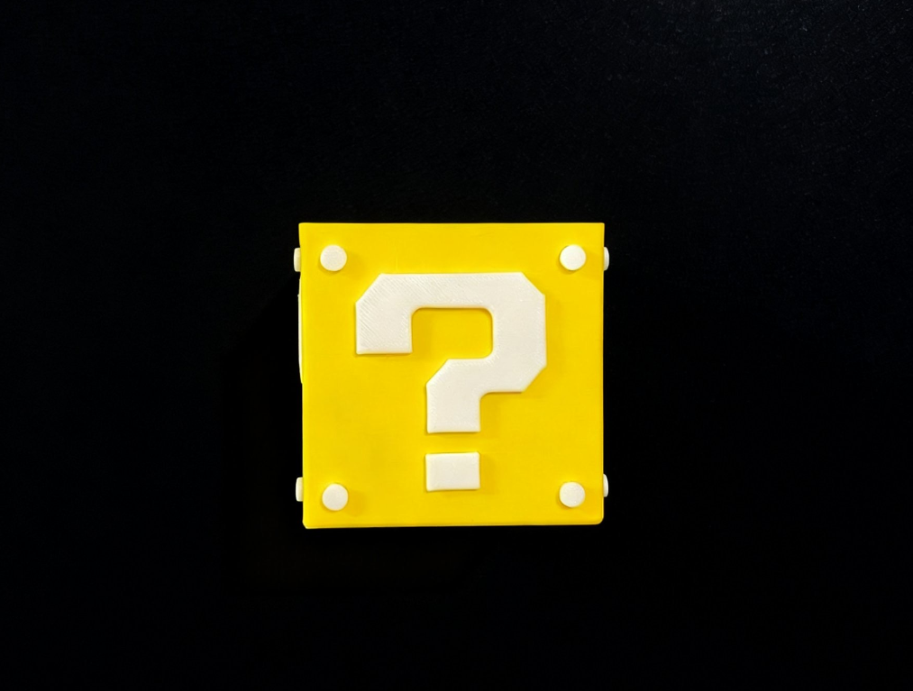 Miniatura 2 do modelo 3D 马里奥系列磁吸收纳盒