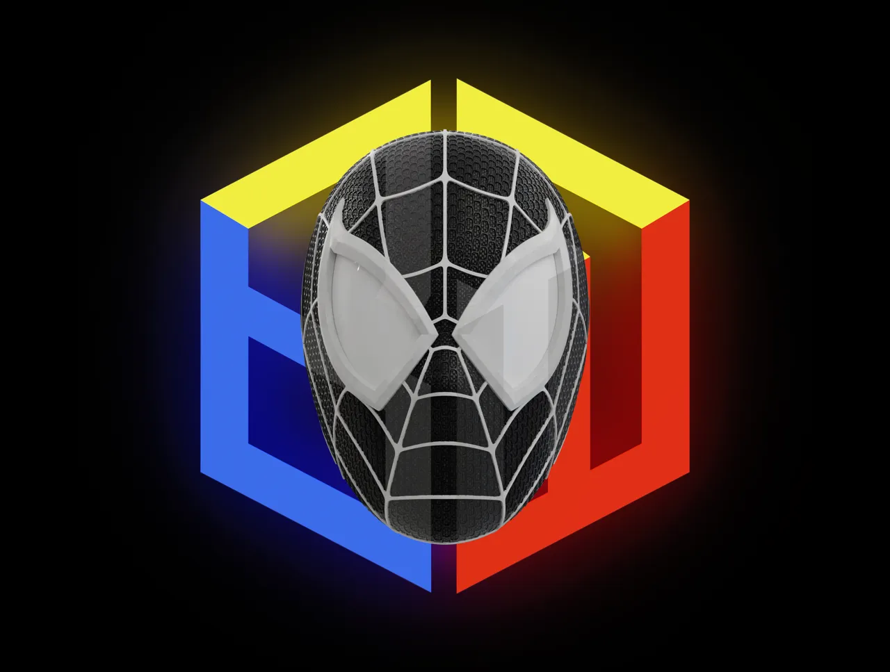 Spider-Man House Of M Textured Helmet view 4