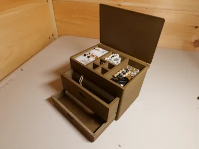 Tiered Jewelry Storage Box 