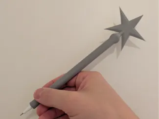 Scepter Pen - Fineliner Wand with Star