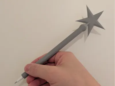 Scepter Pen - Fineliner Wand with Star
