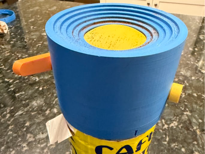 Dial-A-Dose Rotary Coffee Can Dispenser