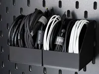0.2mm layer, 2 walls, just walls & 90% hooks infill