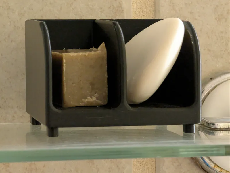 2-Bar Shower Soap Tray