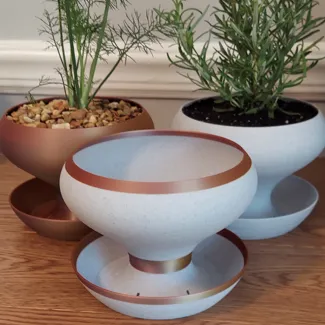 Self Watering Planter - 5 Inch Grail Style