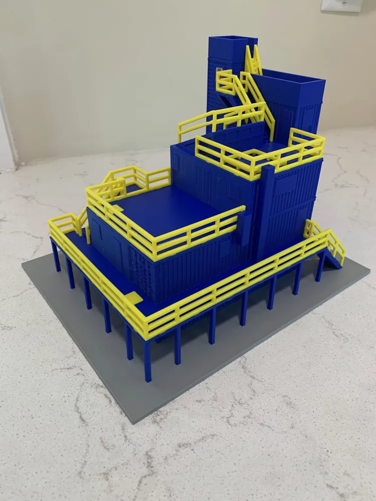 Tampa Fire Burn Building Scale Model - Free 3D Print Model - MakerWorld