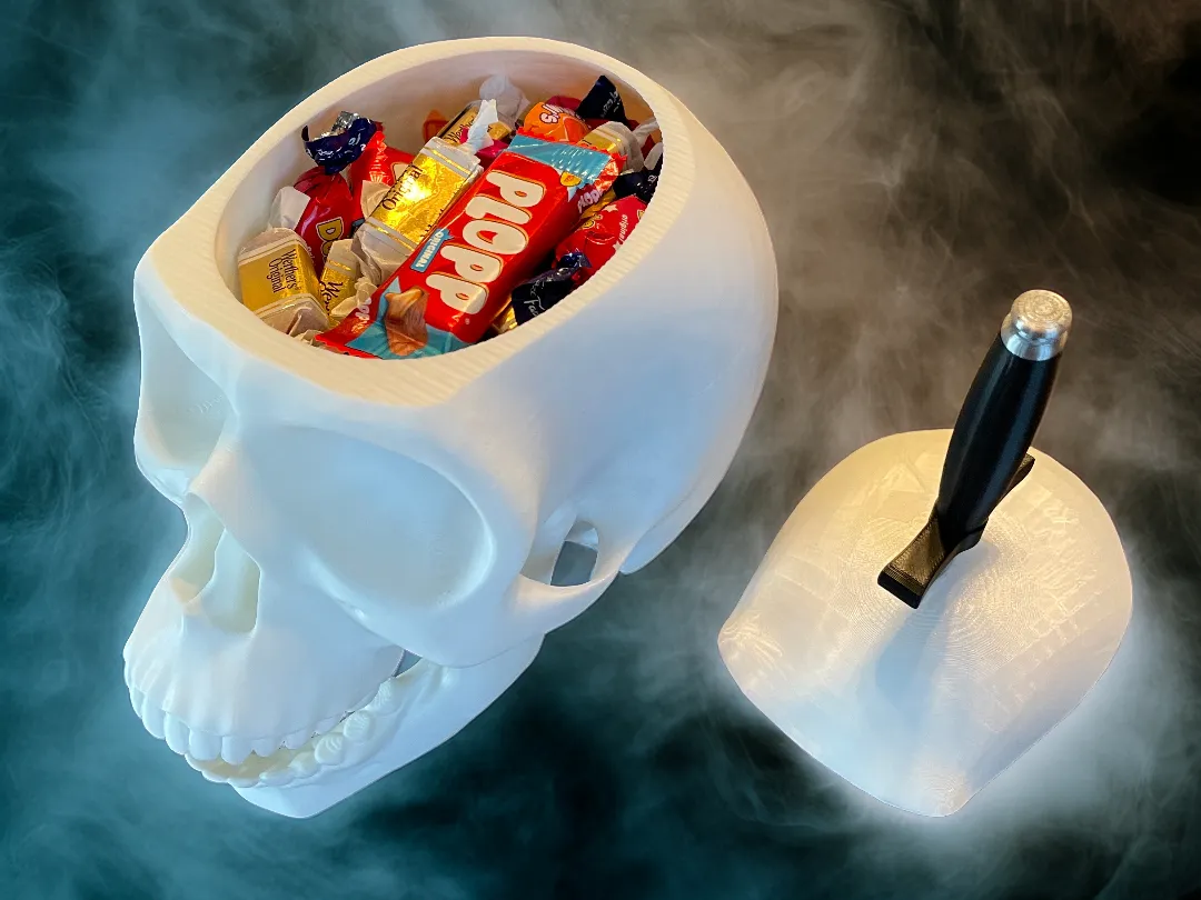 Skull Candy Bowl - Free 3D Print Model - MakerWorld