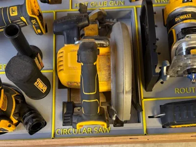 Dewalt Circular Saw DCS573 Gridfinity Bin