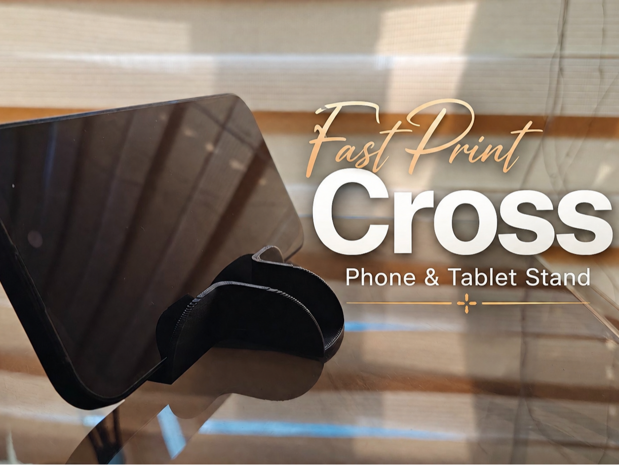 Fast Print Phone & Tablet Stand | Dual Angle