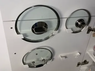 Lid Holder for the Inside of Your Kitchen Door