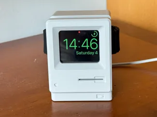 Mackintosh Classic Apple Watch Ultra Charger