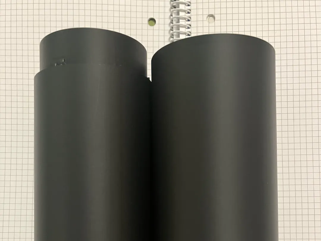 Étui cylindrique pour baguettes de soudure