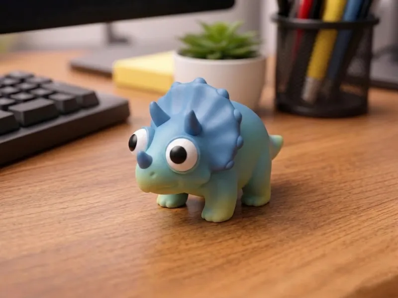 Desktop Dino Park_Triceratops