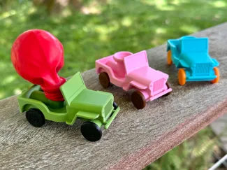 Balloon Jeep - Air Powered Toy