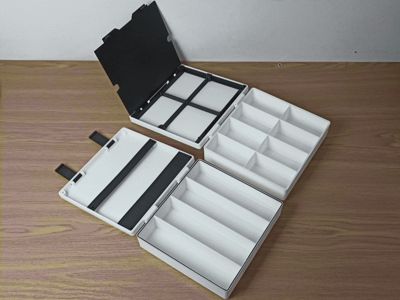 Storage Box With Cover Options